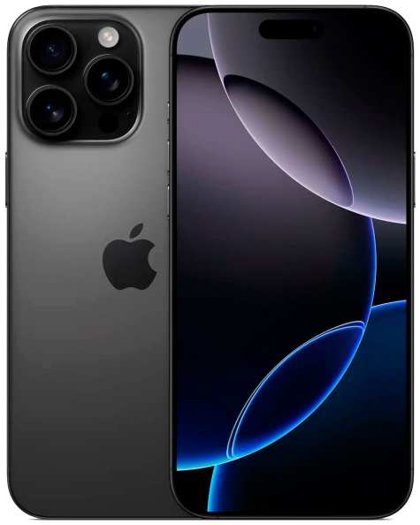 Смартфон Apple iPhone 16 Pro Max 256GB Dual Sim Black Titanium 3774492165