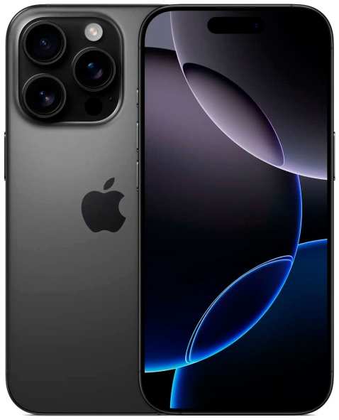 Смартфон Apple iPhone 16 Pro 1TB Dual Sim Black Titanium 3774492168