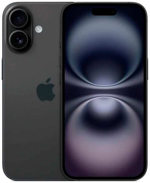 Смартфон Apple iPhone 16 256GB Dual Sim Black 3774492232