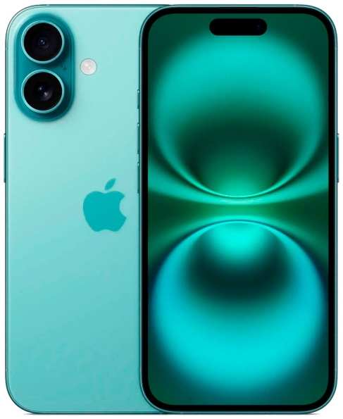 Смартфон Apple iPhone 16 256GB Dual Sim Teal 3774492233