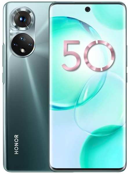 Восстановленный смартфон HONOR 50 6/128GB Emerald Green, хороший 3774492980