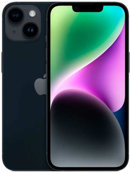 Восстановленный смартфон Apple iPhone 14 128GB nanoSim/eSim Midnight, хороший 3774494229