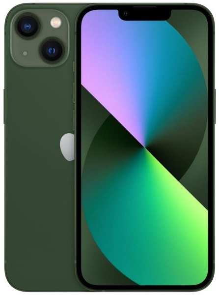 Восстановленный смартфон Apple iPhone 13 128GB Dual Sim Green, хороший 3774494569