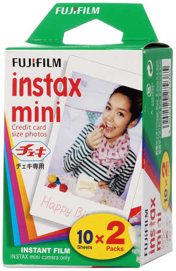 Фотобумага Fujifilm Colorfilm Instax Mini Glossy 10/2PK 3784446556