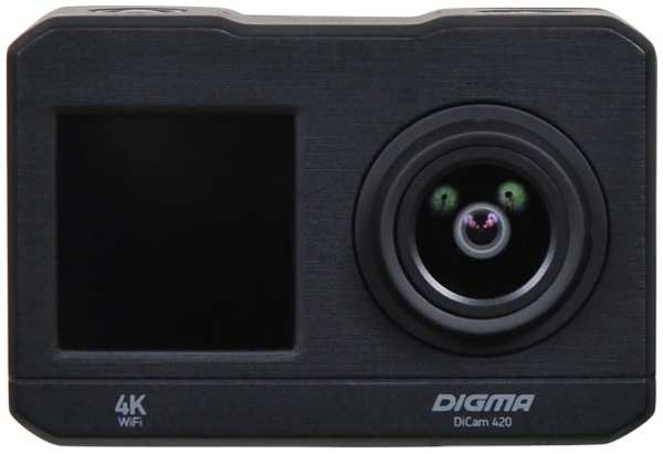 Видеокамера экшн Digma DiCam 420 Black 3784460818