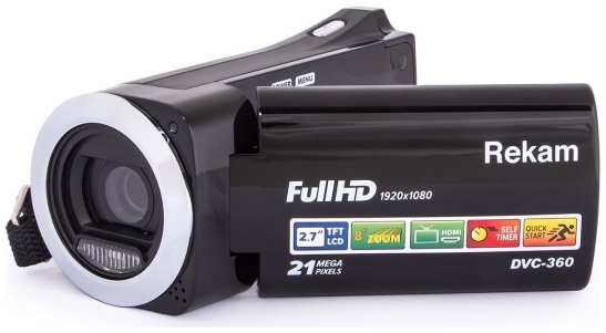 Видеокамера Full HD Rekam DVC-360 3784461176