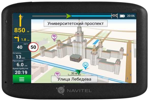 Портативный GPS-навигатор Navitel MS500