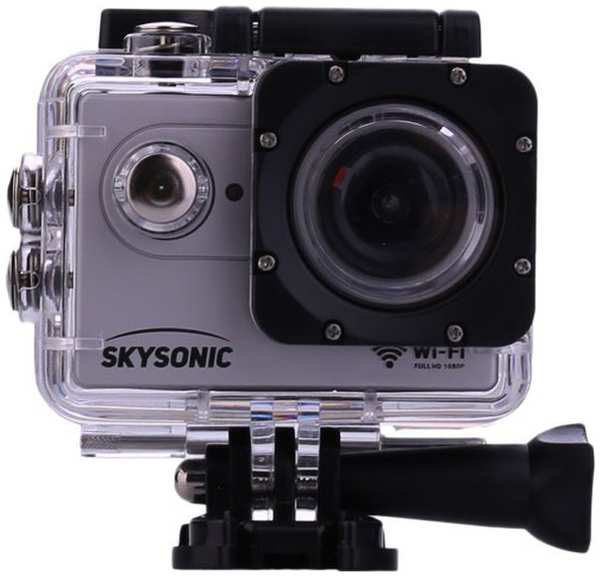 Видеокамера экшн Skysonic Active AT-L208 Silver