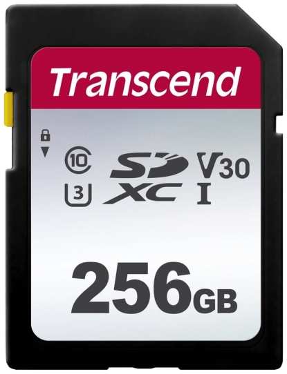 Карта памяти SDXC Transcend 256GB (TS256GSDC300S)
