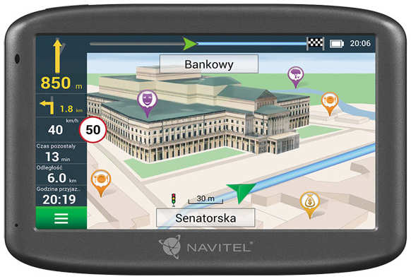 Портативный GPS-навигатор Navitel E505 Magnetic 3784468987
