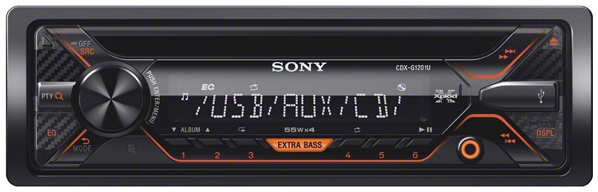 USB-Автомагнитола Sony CDX-G1201U
