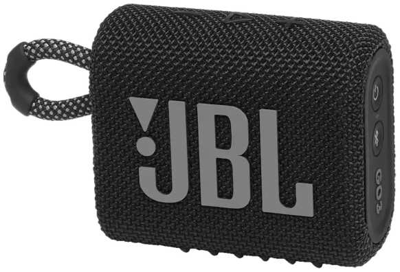 Беспроводная акустика JBL Go 3 (JBLGO3BLK)