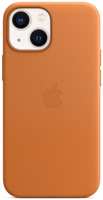 Чехол Apple iPhone 13 mini Leather Case MagSafe Golden