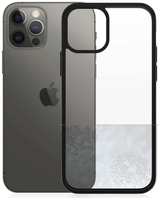 Чехол PanzerGlass ClearCase iPhone 12/12 Pro с черной рамкой AB