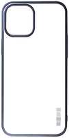 Чехол InterStep Decor NEW MAT iPhone 12 Pro Max Синий