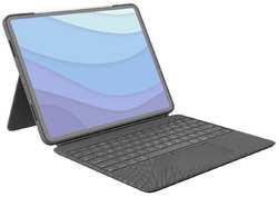 Клавиатура для iPad Logitech Combo Touch iPad Pro 12.9 (5 / 6th gen) Oxford Grey Русская раскладка