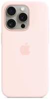 Чехол Apple iPhone 15 Pro Silicone Case MagSafe Light Pink