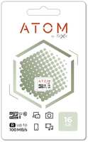 Карта памяти microSDHC Atom 16GB UHS-1 U1 (AMSDU1/16GB)