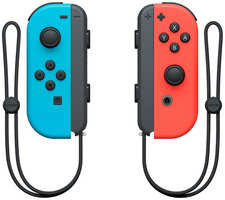 Геймпад для Switch Nintendo 2 контроллера Joy-Con неон-красный