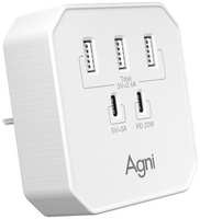 Сетевое зарядное устройство AGNI TP-WB2U3E