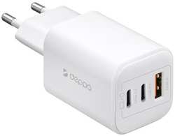 Сетевое зарядное устройство Deppa 2xUSB-C + USB-A (11464)