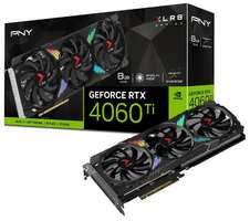 Видеокарта PNY RTX 4060 Ti 8GB XLR8 Gaming VERTO EPIC-X RGB Trip (VCG4060T8TFXXPB1)