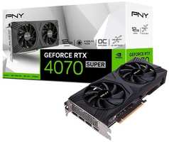 Видеокарта PNY RTX 4070 SUPER 12GB VERTO Dual Fan Edition DLSS 3 (VCG4070S12DFXPB1-O)