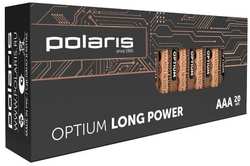Батарейка алкалиновая (щелочная) Polaris PB ААА 20шт Optium