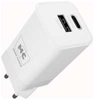 Сетевое зарядное устройство More Choice 1USB+1Type-C 3.0A PD 20W+QC3.0 NC85i