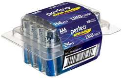 Батарейка алкалиновая (щелочная) Perfeo LR03/24BOX Super Alkaline