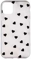 Чехол Red Line для iPhone 11, принт сердечки 02