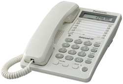 Телефон проводной Panasonic KX-TS2362RUW White