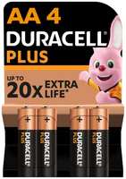 Батарея Duracell АА LR6-4BL PLUS 4 шт