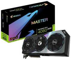 Видеокарта GIGABYTE NVIDIA GeForce RTX 4080 SUPER AORUS MASTER 16GB (GV-N408SAORUS M-16GD)