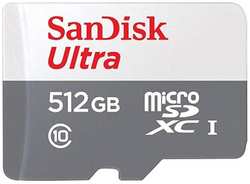 Карта памяти SDXC Micro SanDisk Ultra 512GB SDSQUNR-512G-GN3MN