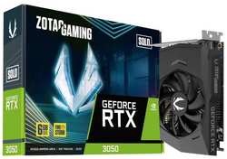 Видеокарта Zotac RTX3050 SOLO 6GB GDDR6 96bit 3xDP HDMI 1FAN Lite