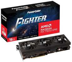 Видеокарта PowerColor RX7900GRE Fighter 16GB GDDR6 256bit 3xDP HDMI 3FA