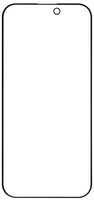 Защитный экран Red Line iPhone 16 Pro Full Screen tempered glass Privacy с шелковой печатью, черный