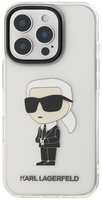 Чехол Karl Lagerfeld на iPhone 16 Pro PC/TPU NFT
