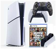 Игровая консоль Sony PlayStation 5 Slim 1TB Blu-Ray Edition + GP + GTA