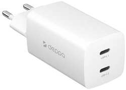 Сетевое зарядное устройство Deppa USB-C Power Delivery GaN 65W 11445