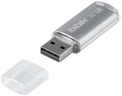 Флэш диск USB BBK 32GB 032G-RCT серебристый