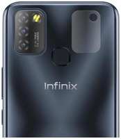 Защитное стекло для смартфона Krutoff Для камеры INFINIX Hot 10 Lite