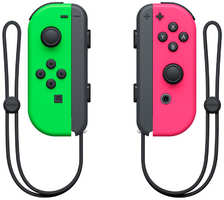Геймпад для Switch Nintendo 2 контроллера Joy-Con Зелёный / Розовый