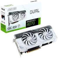 Видеокарта ASUS DUAL-RTX4070-O12G-WHITE