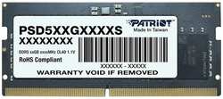 Оперативная память Patriot Memory DDR5 8GB 4800MHz SO-DIMM (PSD58G480041S)