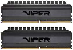 Оперативная память Patriot 8GB Viper 4 Blackout DDR4 3000Mhz (PVB48G300C6K)