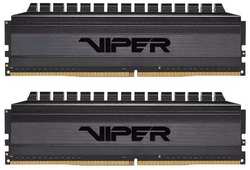 Оперативная память Patriot 32GB Viper 4 Blackout DDR4 3600Mhz(PVB432G360C8K)
