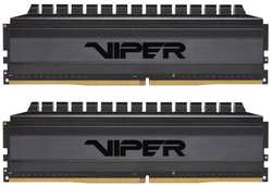 Оперативная память Patriot 16GB Viper 4 Blackout DDR4 3200Mhz(PVB416G320C6K)