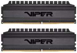 Оперативная память Patriot 16GB Viper 4 Blackout DDR4 4000Mhz(PVB416G400C9K)